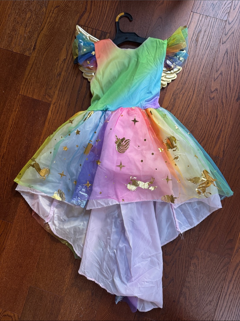 Rainbow Unicorn Fairy Dress for Kids